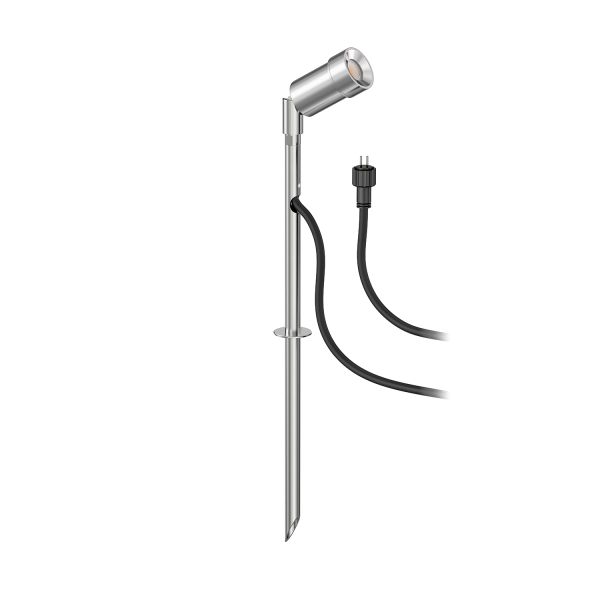 LED Gartenstrahler Spico mit Erdspieß für außen, IP44, 105lm (Farbe, Lichtfarbe, Set Vorschaltgerät wählbar)