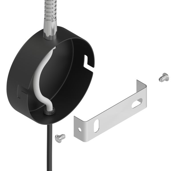 Leselampe WAIKA mit Schwanenhals, Stecker, Schalter schwarz matt, inkl. Smart Home RGBW GU10 LED Lampe, 5,41W, 473lm Black Friday