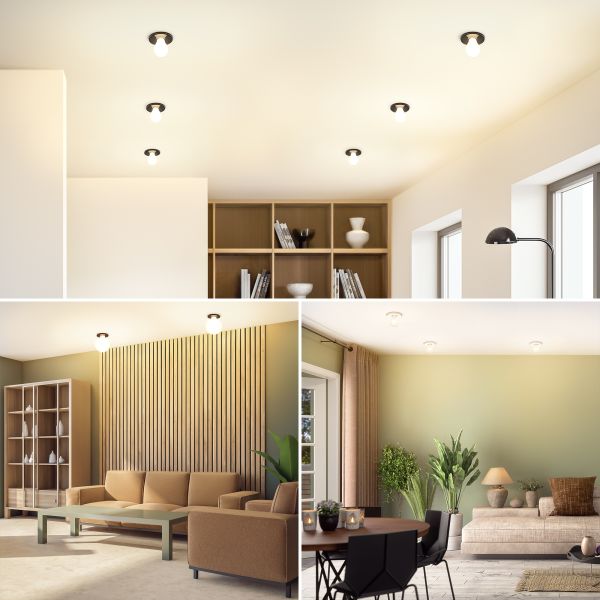 Porzellan Decken-Einbauleuchte TELA, rund, inkl. E27 Lampe Smart Home (Farbe, Leuchtmittel wählbar) Hotsell
