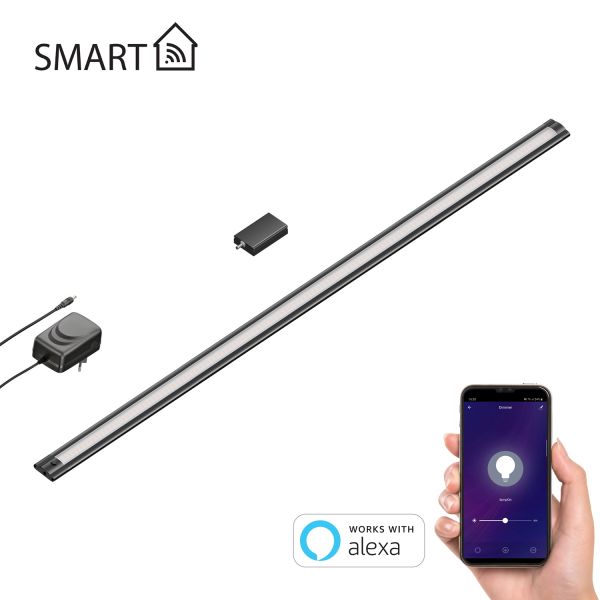 LED Unterbauleuchte SIRIS, 90cm, Wifi Dimmer (Lichtfarbe, Set, Farbe wählbar)