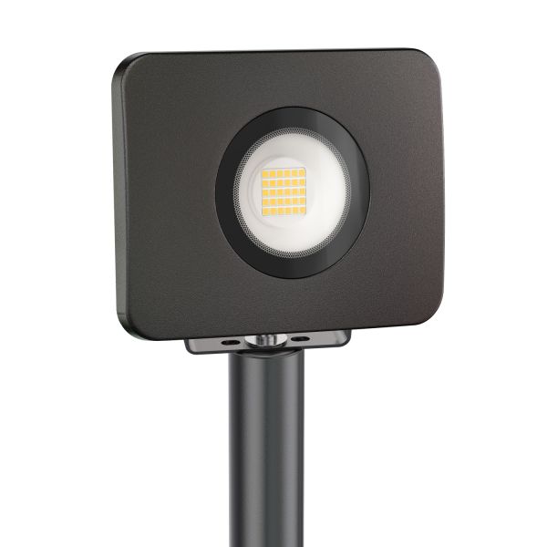 LED Gartenstrahler Wega mit Erdspieß und 40cm Sockel für außen, schwarz, 28,005W, 2361lm, warm-weiß Begrenzte Freigabe