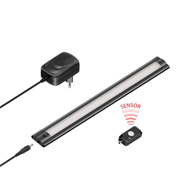 LED Unterbauleuchte SIRIS, 30cm, Bewegungsmelder (Farbe, Lichtfarbe, Set Vorschaltgerät wählbar)