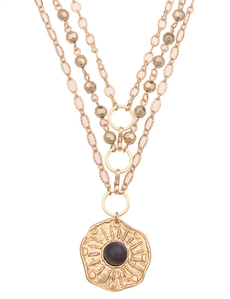 Leslii Kurze Halskette Statement Layering Gold Versandkostenfrei