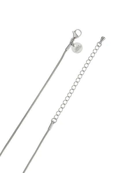 Leslii Lange Kette Blatt Edelstahl Silber Online Outlet