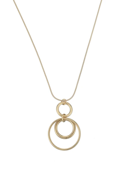 Leslii Lange Kette Ringe Edelstahl Gold Exklusive Angebote