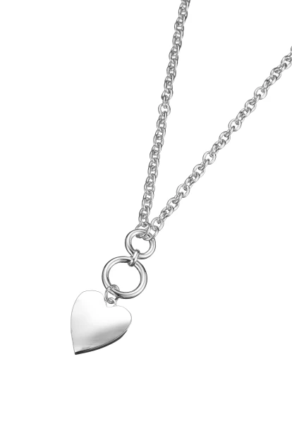 Leslii lange Halskette Heart Herz Silber Wochenangebot