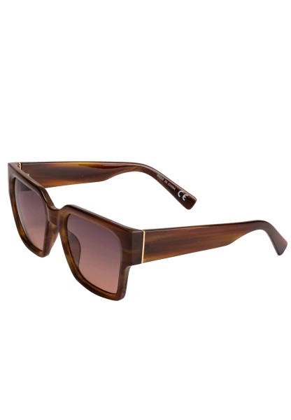 Leslii Sonnenbrille Retro Look Damen Sunglasses Designerbrille in Braun Nur für heute