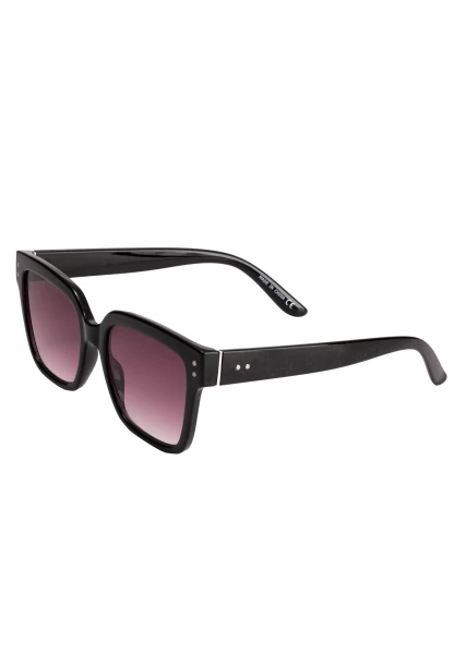 Leslii Sonnenbrille Big Retro Damen Sunglasses Designerbrille in Schwarz Sonderangebot der Fabrik