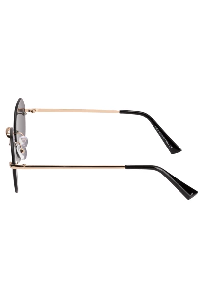 Leslii Sonnenbrille rahmenlose Damen Sunglasses Designerbrille rhimless in Gold Vierteljährliche Förderung