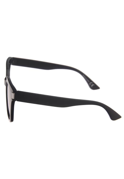 Leslii Sonnenbrille Damen Statement schwarze Designerbrille Sunglasses Kunststoff Schwarz Begrenzt auf 3 Tage