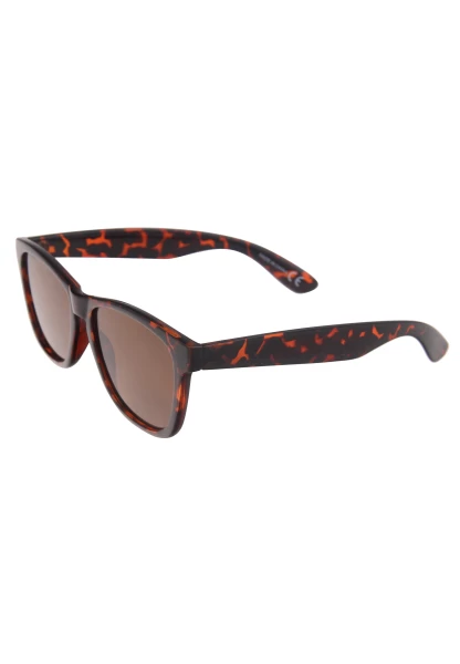 Leslii Sonnenbrille Damen Smart braune Hornlook-Brille Designerbrille Sunglasses Kunststoff Braun Auslauf
