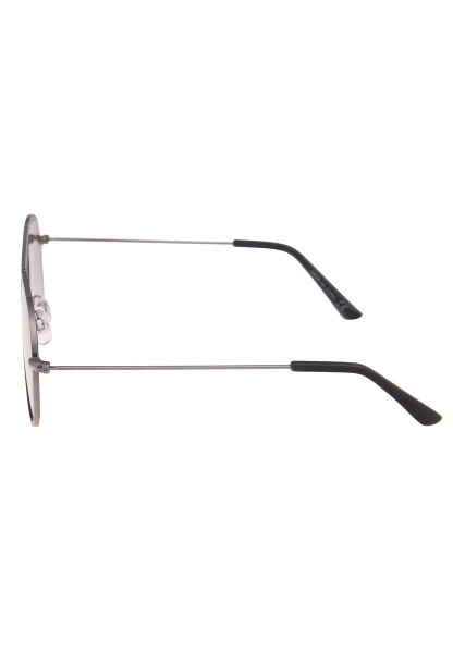 Leslii Sonnenbrille Damen Piloten-Brille Doppelsteg Designerbrille Sunglasses Metall Schwarz Silber Angebote