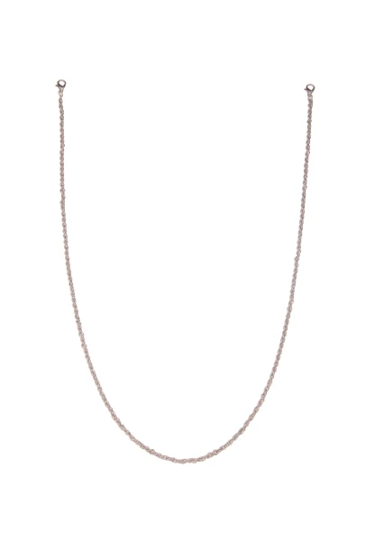 Leslii Brillenkette Twisted in Silber Fabrikverkauf