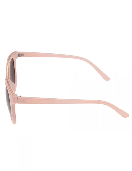 Leslii Sonnenbrille Damen Classic-Look Designerbrille Sunglasses Rosa Kunststoff Blitzverkäufe