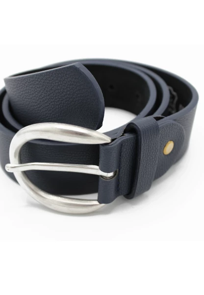 Leslii Damen-Gürtel Basic Silber Blau Black Friday