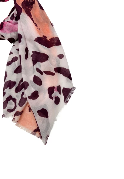 Leslii Schal Leo Look in Pink Orange Flash Sale