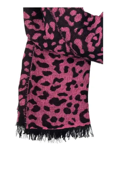 Leslii Leo-Schal Pink Online Outlet