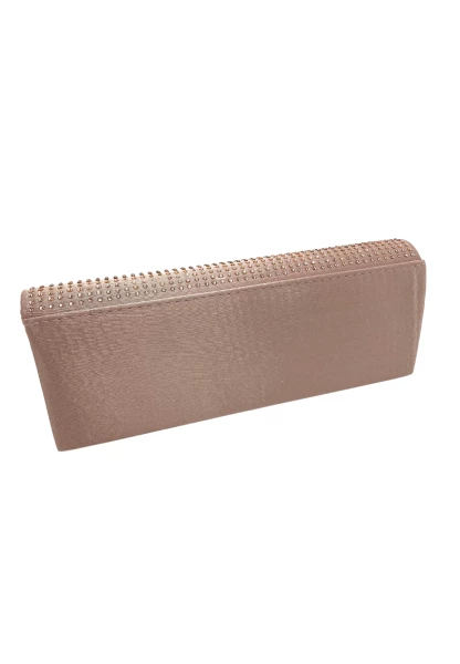 Leslii Clutch Handtasche Glitzer Steinchen in Nude Osterangebot