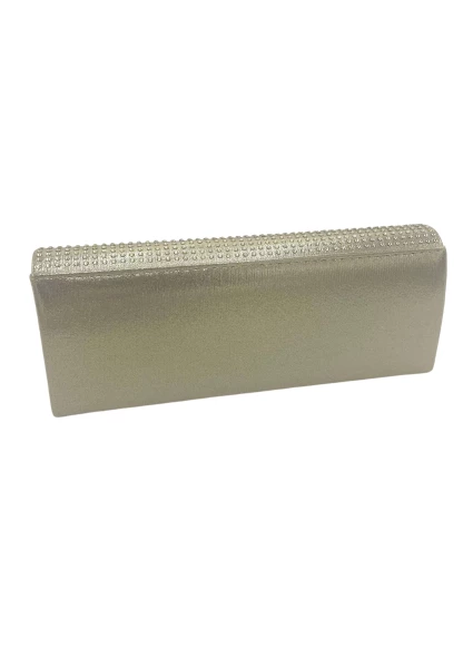 Leslii Clutch Handtasche Glitzer Steinchen in Gold Valentinstagsangebot