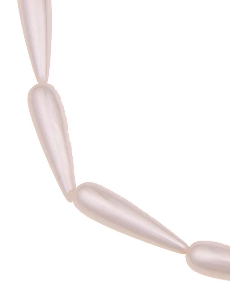 -50% SALE Leslii Premium Quality Kurze Halskette Perlen Tropfen in Weiß Muttertagsangebot