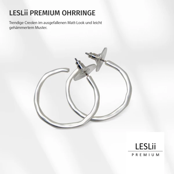Leslii Ohrring - 01/silber Große Rabatte