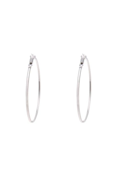Leslii Ohrringe Creolen Classic in Silber Begrenzte Freigabe