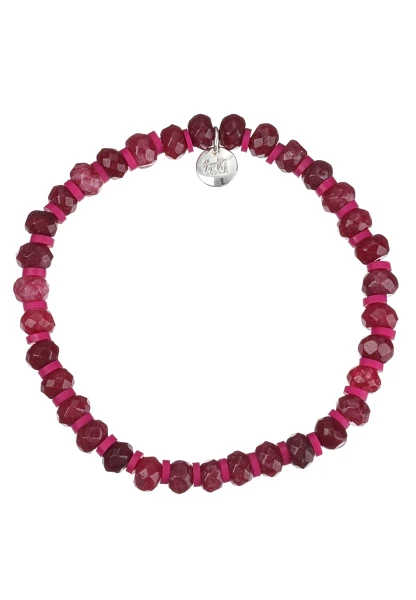 Leslii Armband Glasperlen in Rot Osterangebot