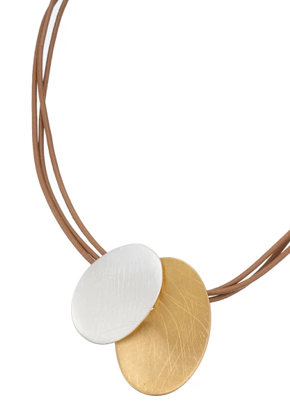 Leslii Kurze Kette Match Braun Rabatt