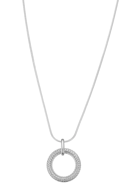 Leslii kurze Schlangenkette Strasskreis | Silber Saisonschlussverkauf