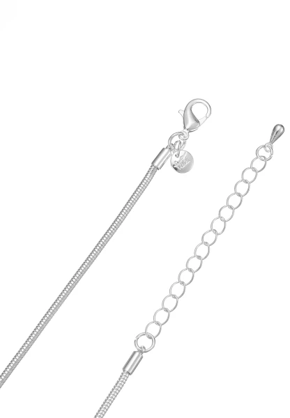 Leslii Lange Kette Nature Silber 2025