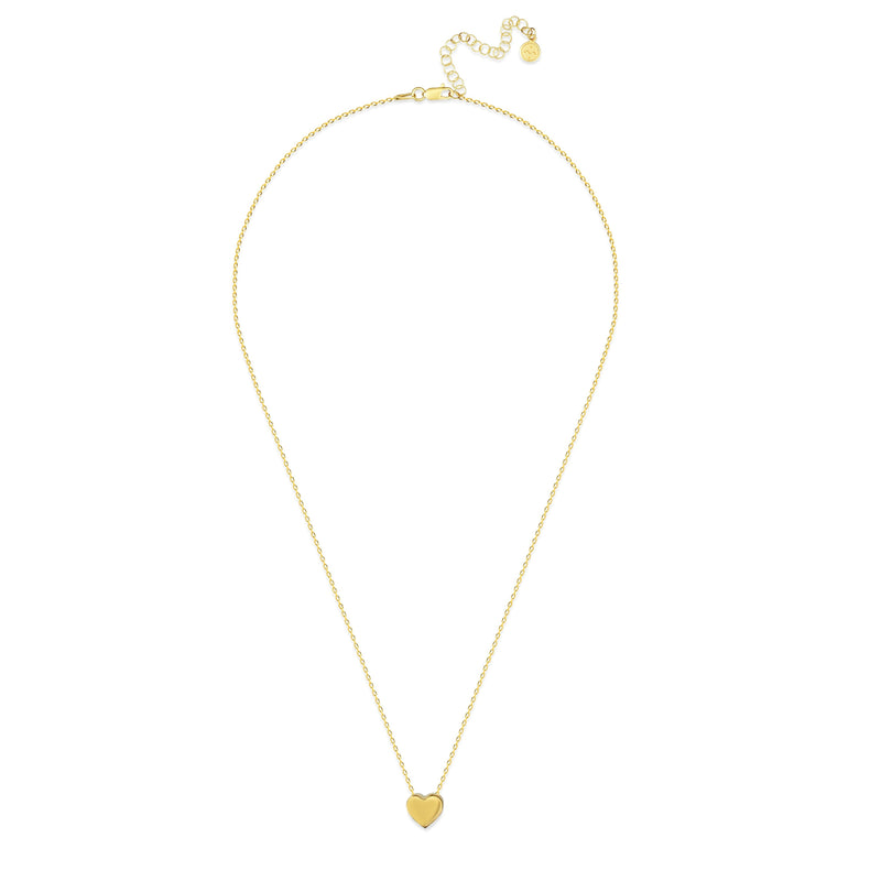 Mosuo Jewellery Herz Gold Halskette - Vermeil Kostenlose Rückgabe