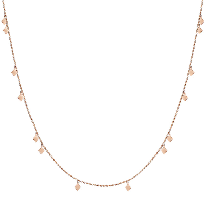 Mosuo Jewellery Rauten Halskette Neueste Stile
