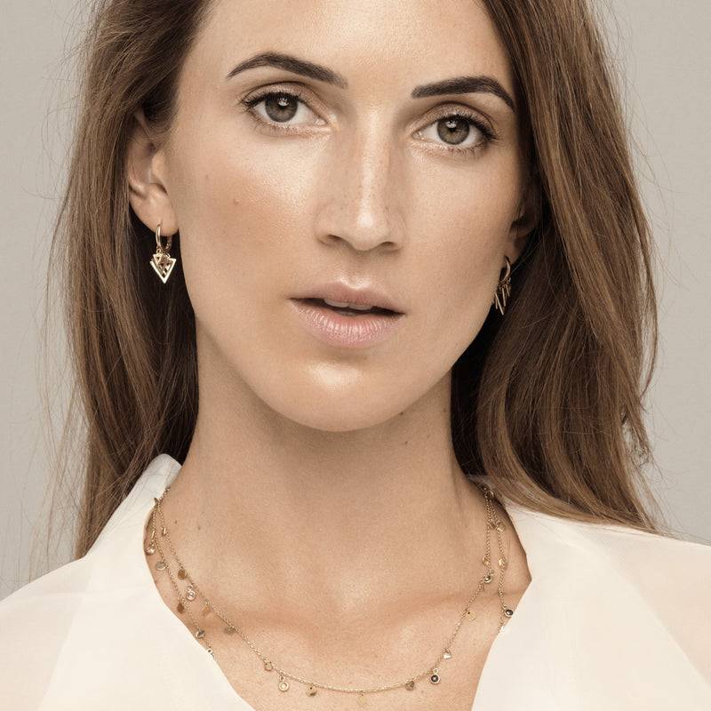 Mosuo Jewellery Dreieck Charm Creolen Zeitbegrenzte Promotion