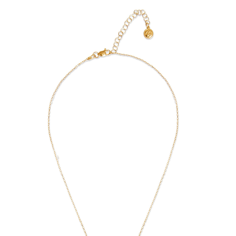 Mosuo Jewellery Teardrop Lariat Halskette - Vermeil Vierteljährliche Förderung