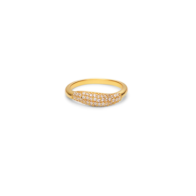 Mosuo Jewellery Athena Topas Ring - Vermeil Fabrikverkauf