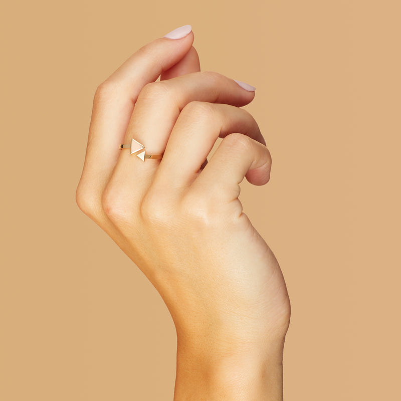 Mosuo Jewellery Pfeil Rosé Ring Günstig kaufen