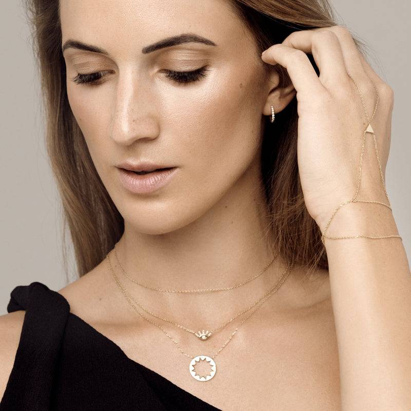 Mosuo Jewellery Diamant Creolen Versandkostenfrei