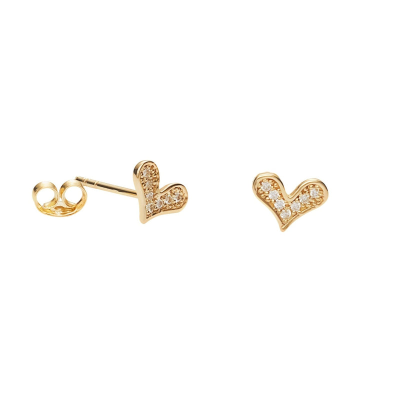 Mosuo Jewellery Diamant Herz Ohrringe Begrenztes Angebot