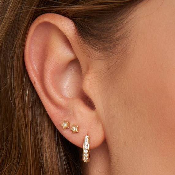 Mosuo Jewellery Diamant Stern Ohrstecker Online Shopping