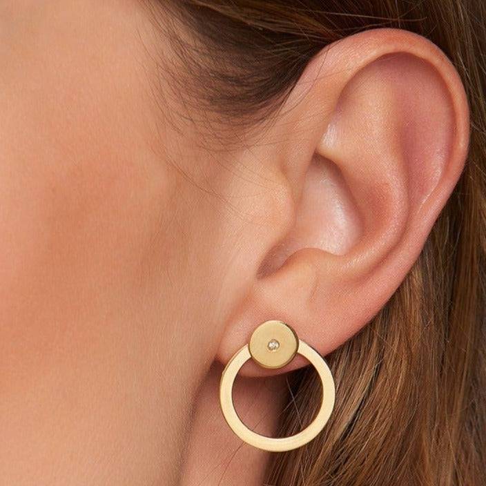 Mosuo Jewellery Brilliant Ohrstecker mit Creole Osterangebot
