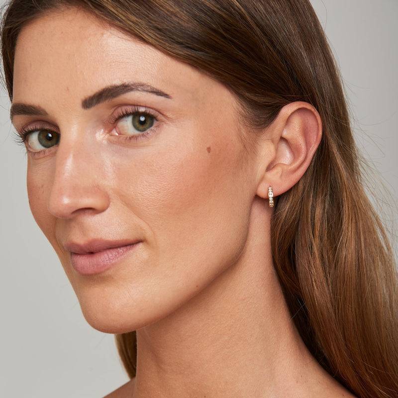Mosuo Jewellery LUSH Diamant Creolen Top Angebot