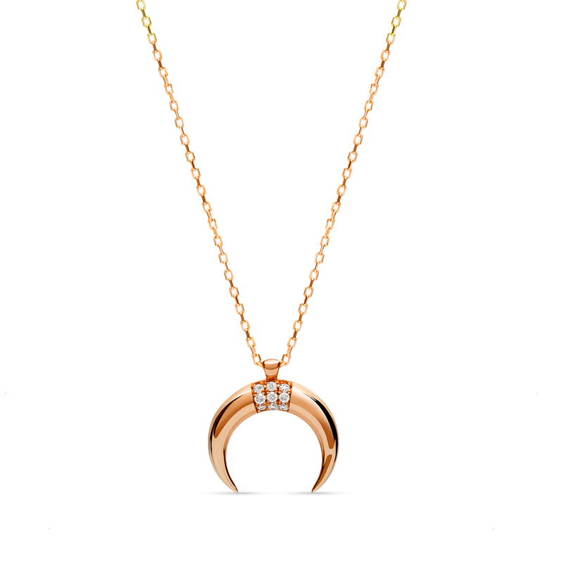 Mosuo Jewellery Mond Diamant Anhängerkette Blitzangebot
