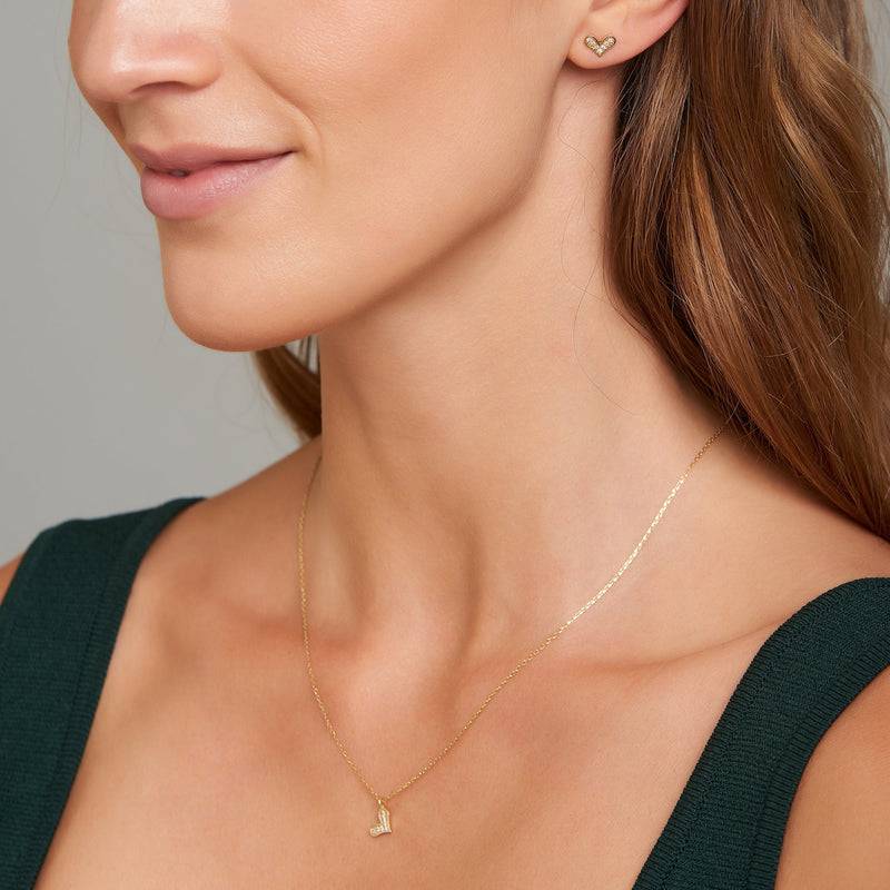 Mosuo Jewellery Diamant Herz Halskette Kauf eins, bekomm eins gratis