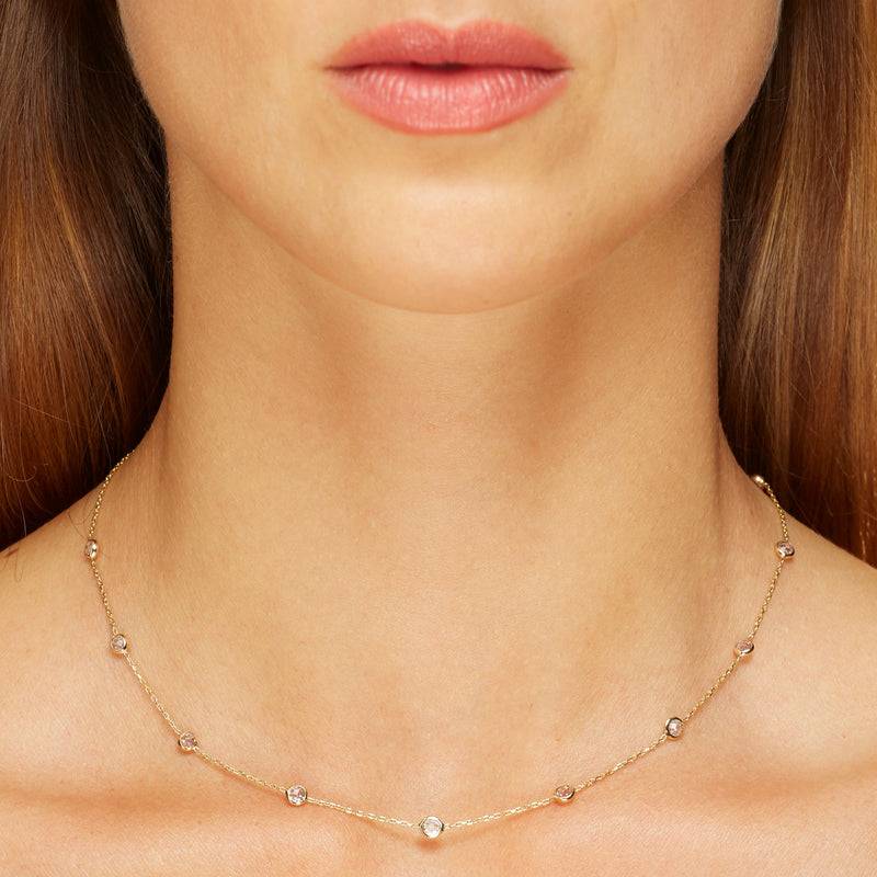 Mosuo Jewellery Halskette mit Steinen Kostenlose Rückgabe