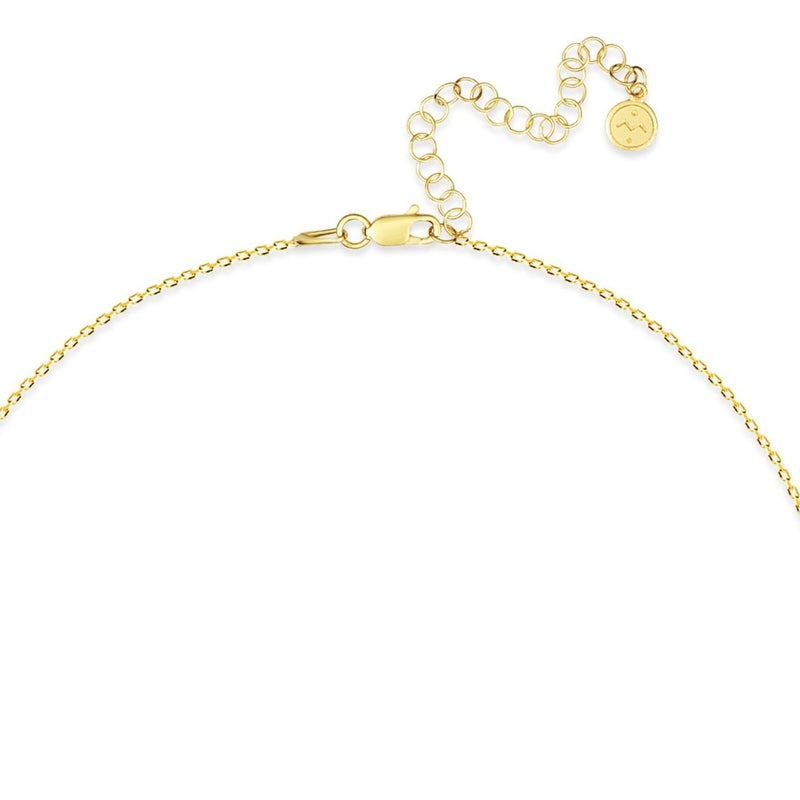 Mosuo Jewellery Diamant Buchstaben Halskette “A” - Vermeil Sonderangebot der Fabrik
