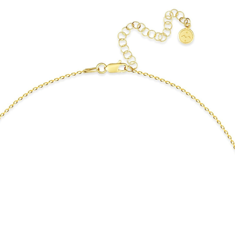 Mosuo Jewellery Diamant Buchstaben Halskette “R” - Vermeil Rabatte dieses Monats
