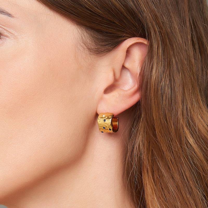 Mosuo Jewellery Magic Creolen Ohrringe - Vermeil im Angebot