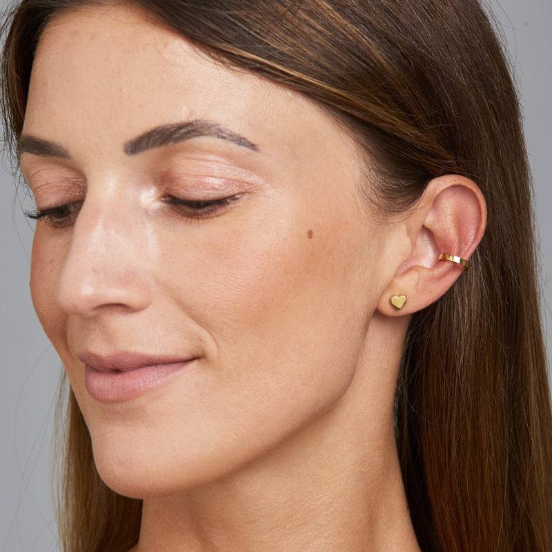 Mosuo Jewellery Ohrklemme Gold - Vermeil Fabrikverkauf