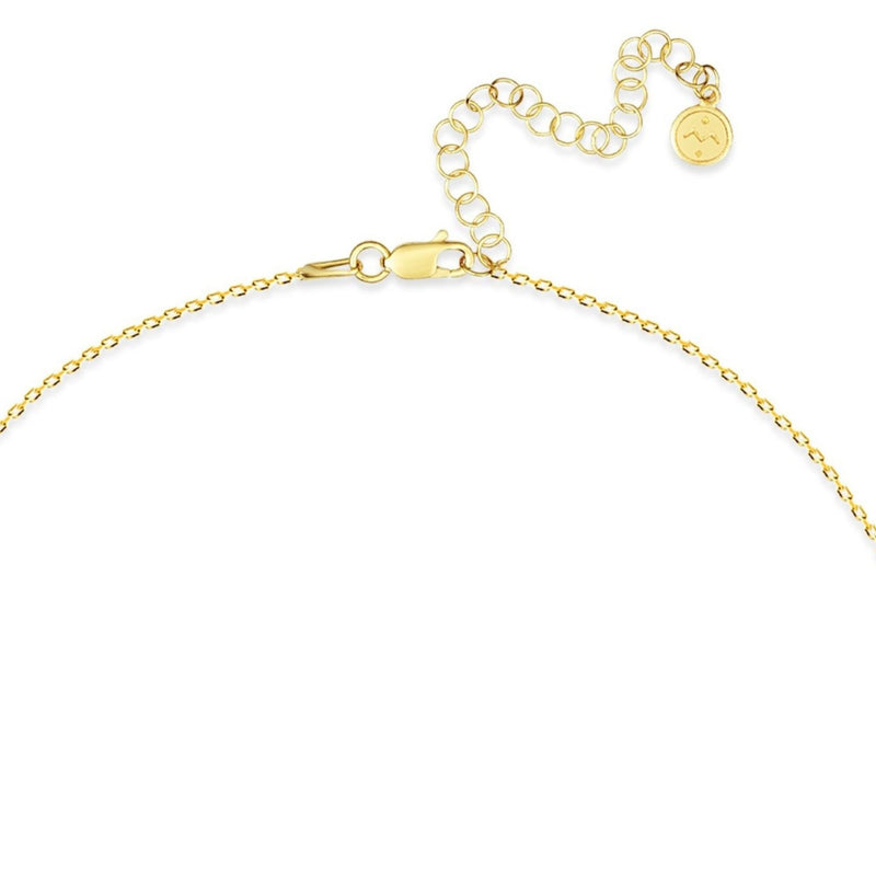 Mosuo Jewellery Diamant Buchstaben Halskette “W”- Vermeil Blitzverkäufe