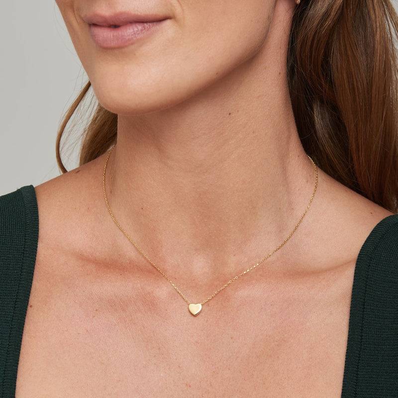 Mosuo Jewellery Herz Gold Schmuck Set - Vermeil Fabrikpreis